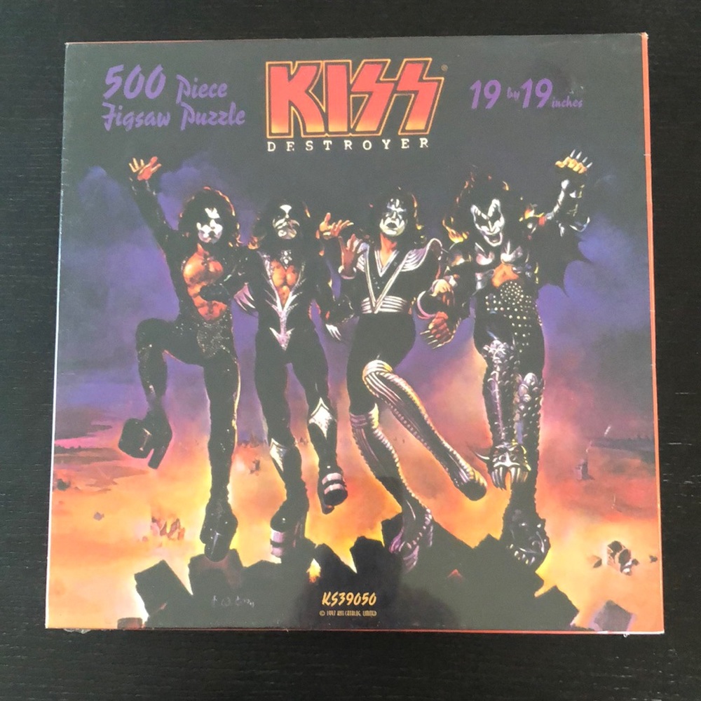 KISS Destroyer 500 piece jigsaw puzzle